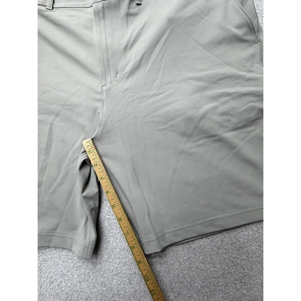Public Rec Gamechanger Shorts Mens 40‎ Gray Chino Stretch 9 Inseam Casual Summer